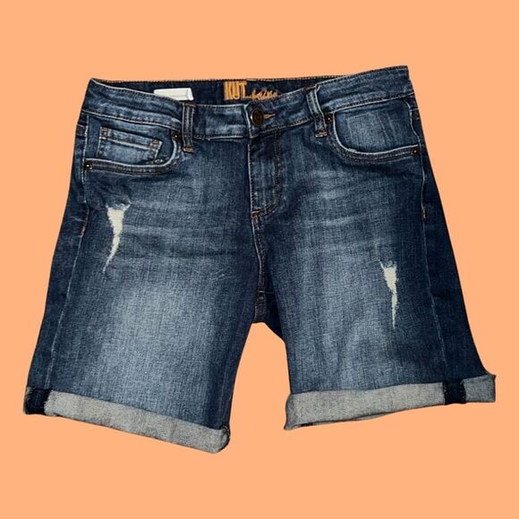 Kut from Kloth Katy Boyfriend Low Rise Shorts Size 4 #125 - Picture 6 of 6
